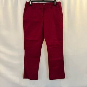 New York & Company 3/4 Length Dress Pants, Raspberry, Size 8